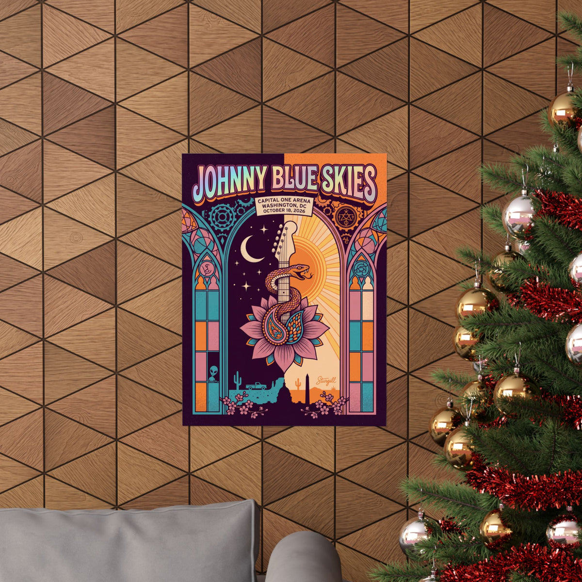 Johnny Blue Skies | October 18, 2026 | Washington, DC | Concert Poster