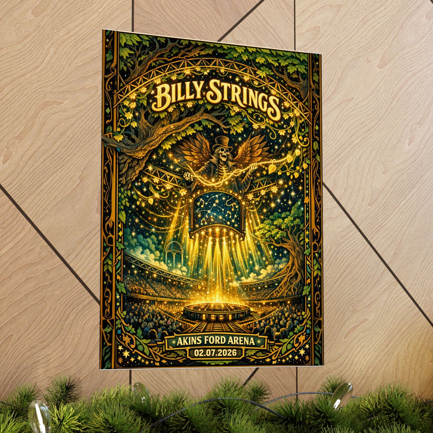 Billy Strings | 02/07/2026 | Athens, GA | Concert Poster  | N2