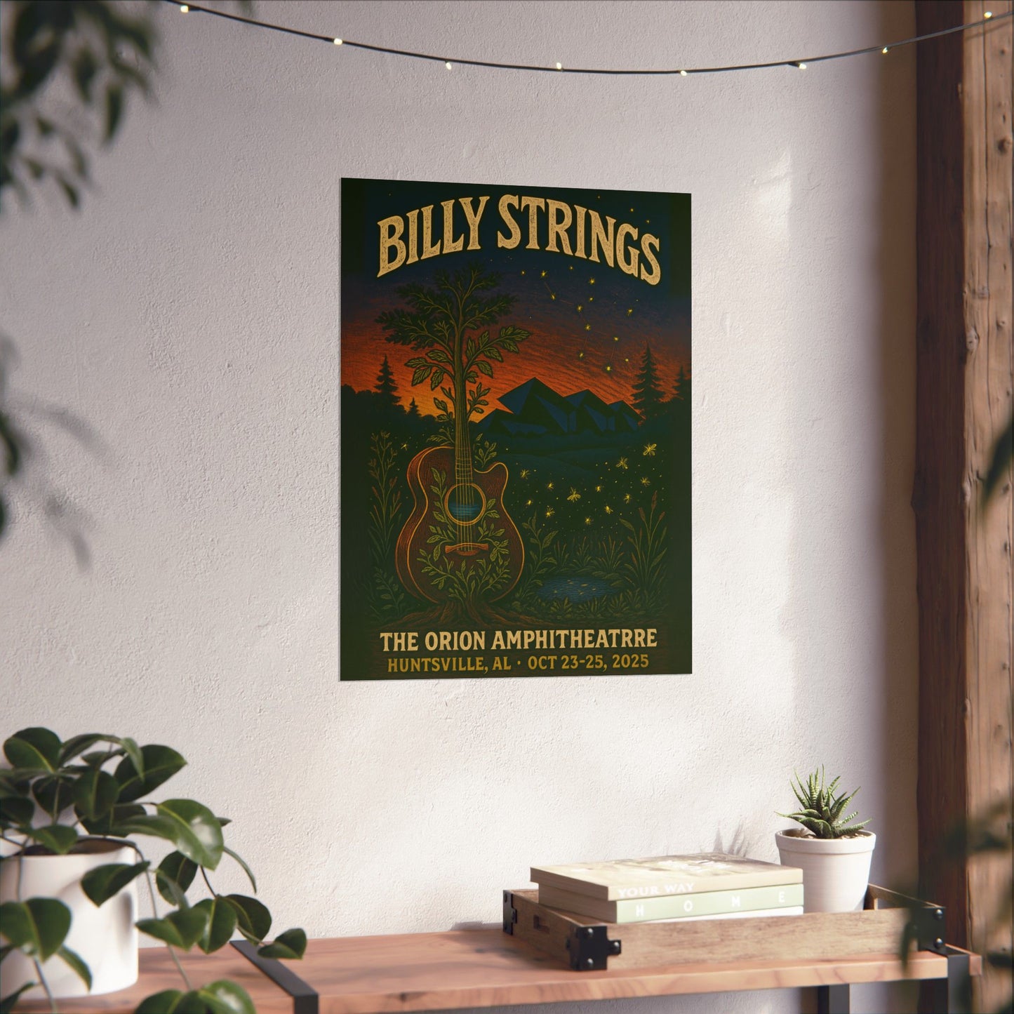 Billy Strings Huntsville | October 23-25, 2025| The Orion Amphitheatre | Variant 2