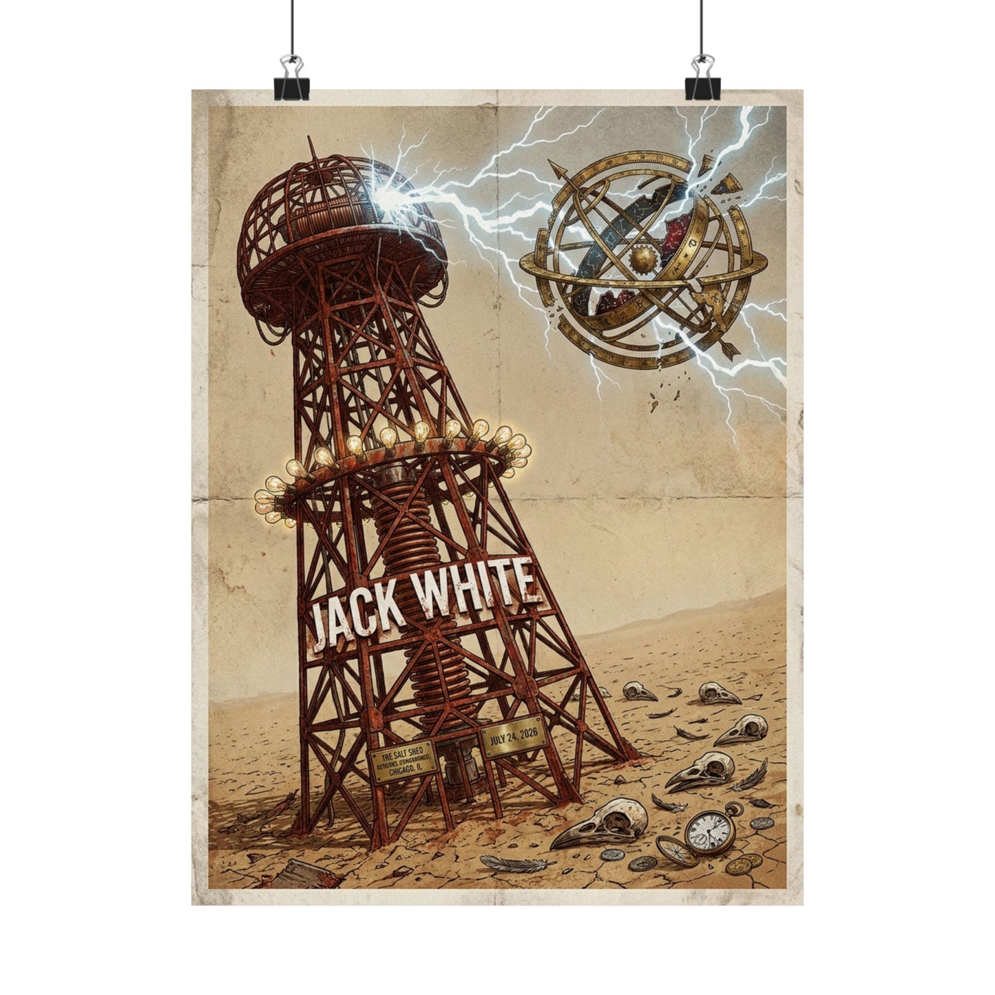 Jack White | July 24, 2026 | Concert Poster