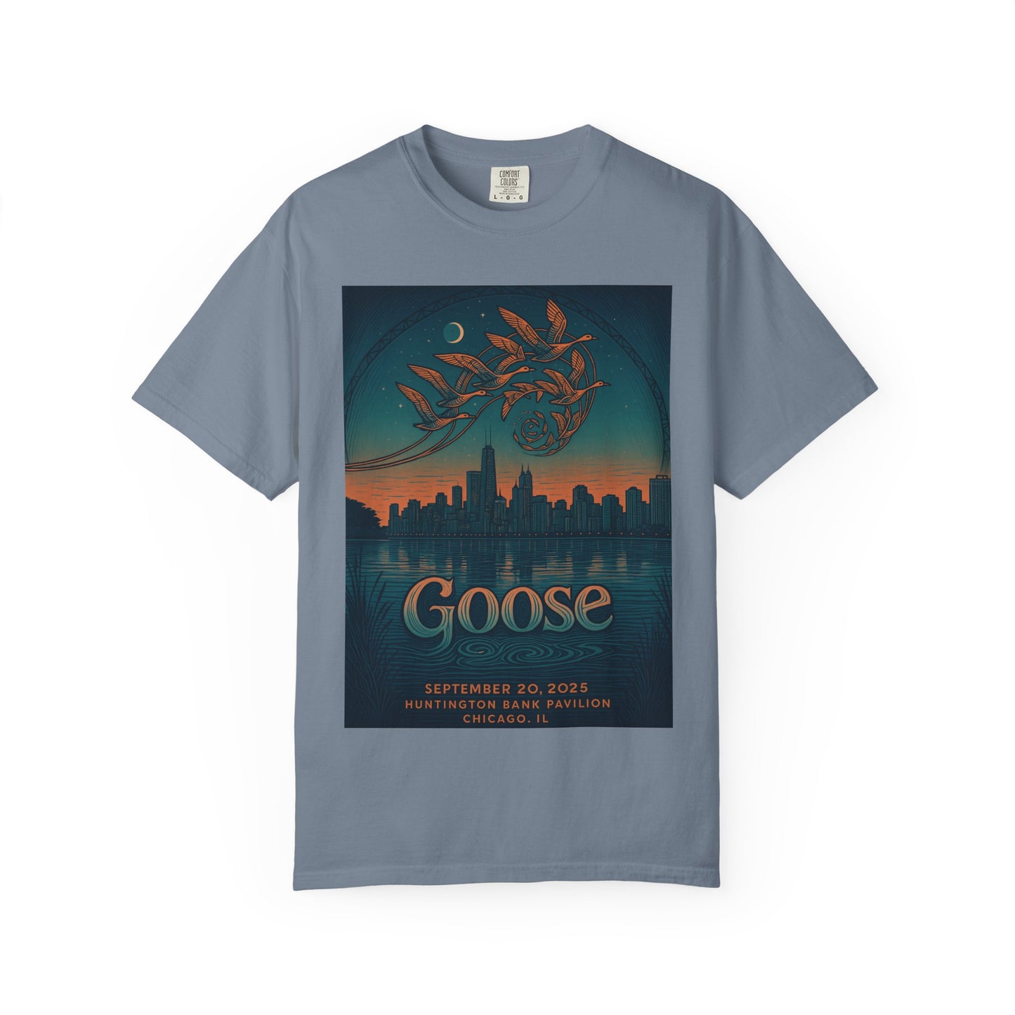 Goose | 9/20/25 | Chicago, IL | Concert t-shirt  | V2