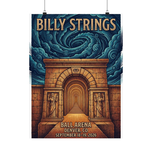 Billy Strings | September 18–19, 2026 | Denver, CO | Concert Poster V1