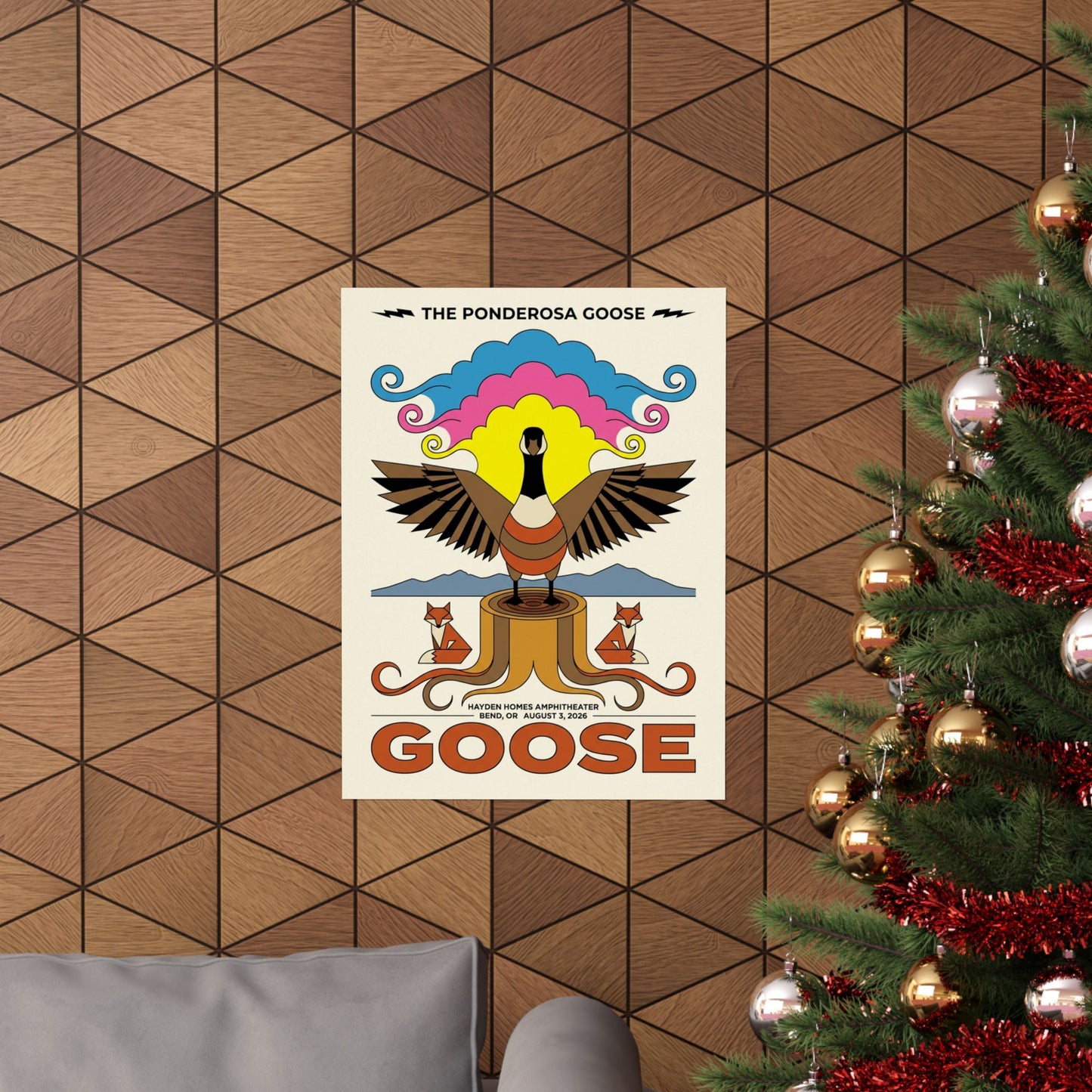 Goose | August 3, 2026 | Bend, OR | Concert Poster