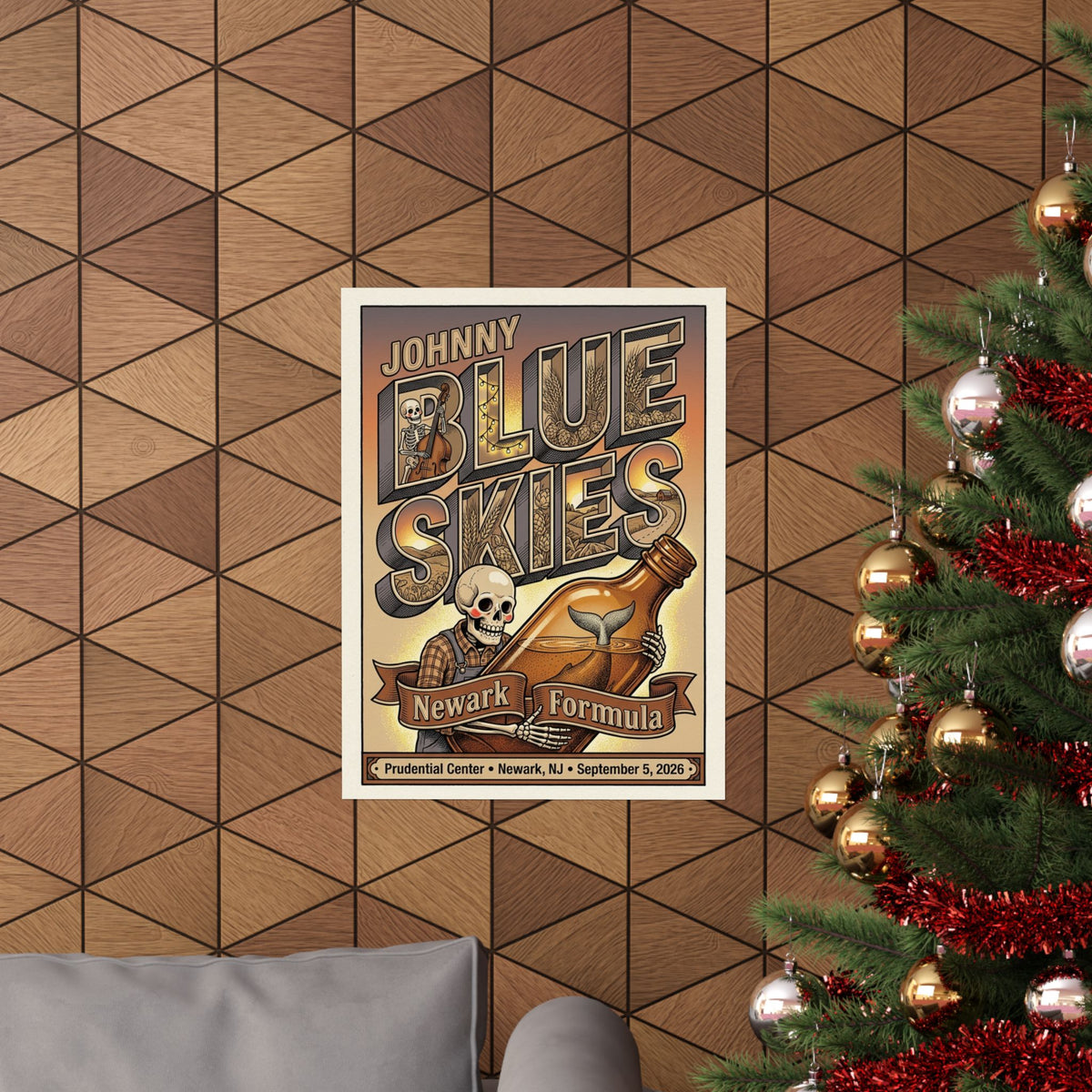Johnny Blue Skies | September 5, 2026 | Newark, NJ | Concert Poster