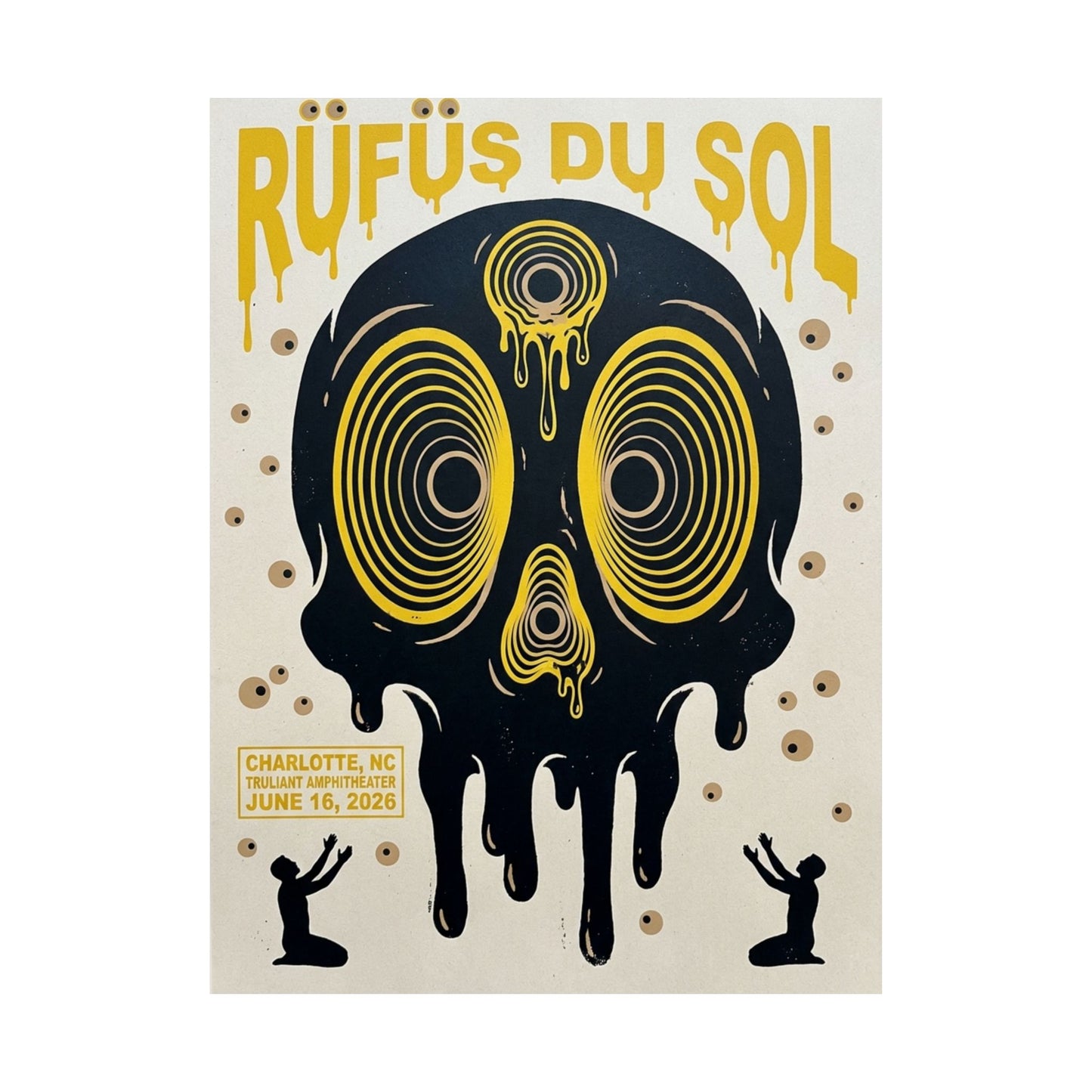 Rüfüs Du Sol | June 16, 2026 | Charlotte, NC | Concert Poster