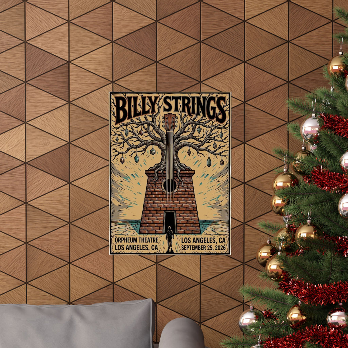 Billy Strings | September 25, 2026 | Los Angeles, CA | Concert Poster