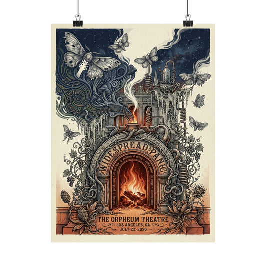 Widespread Panic | July 23, 2026 | Los Angeles, CA | Concert Poster