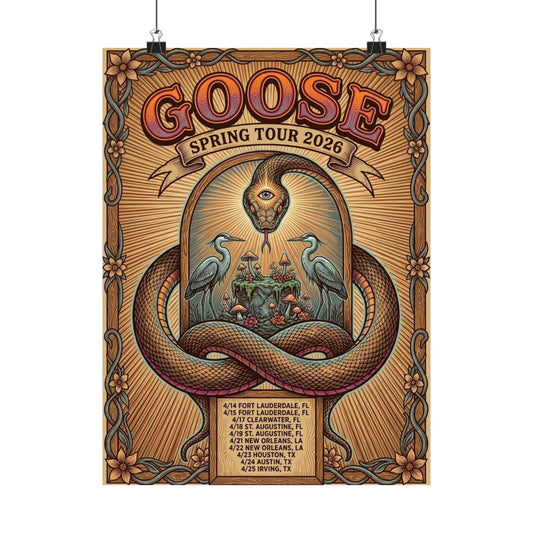 Goose | Spring Tour 2026 | Tour Poster V1