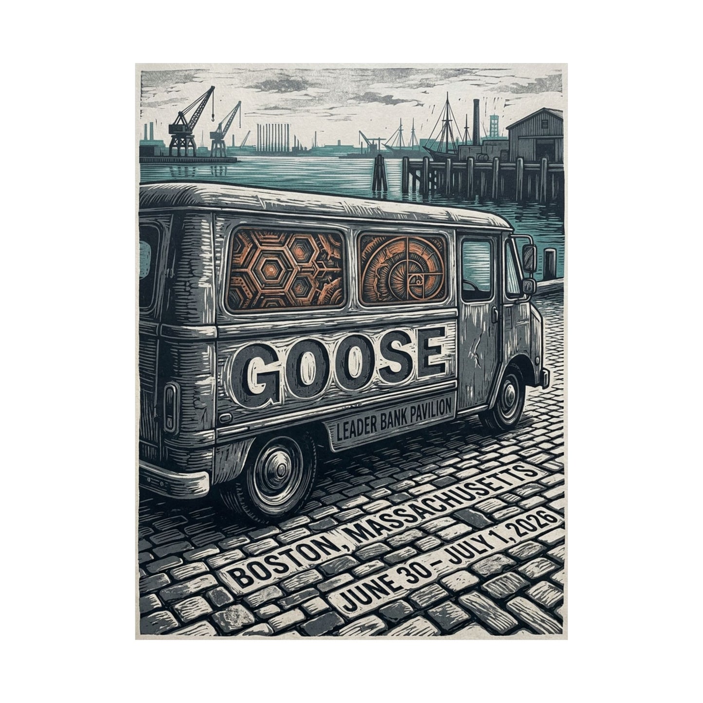 Goose  | 06/30/26–07/01/26 | Boston, MA | Concert Poster  | V1