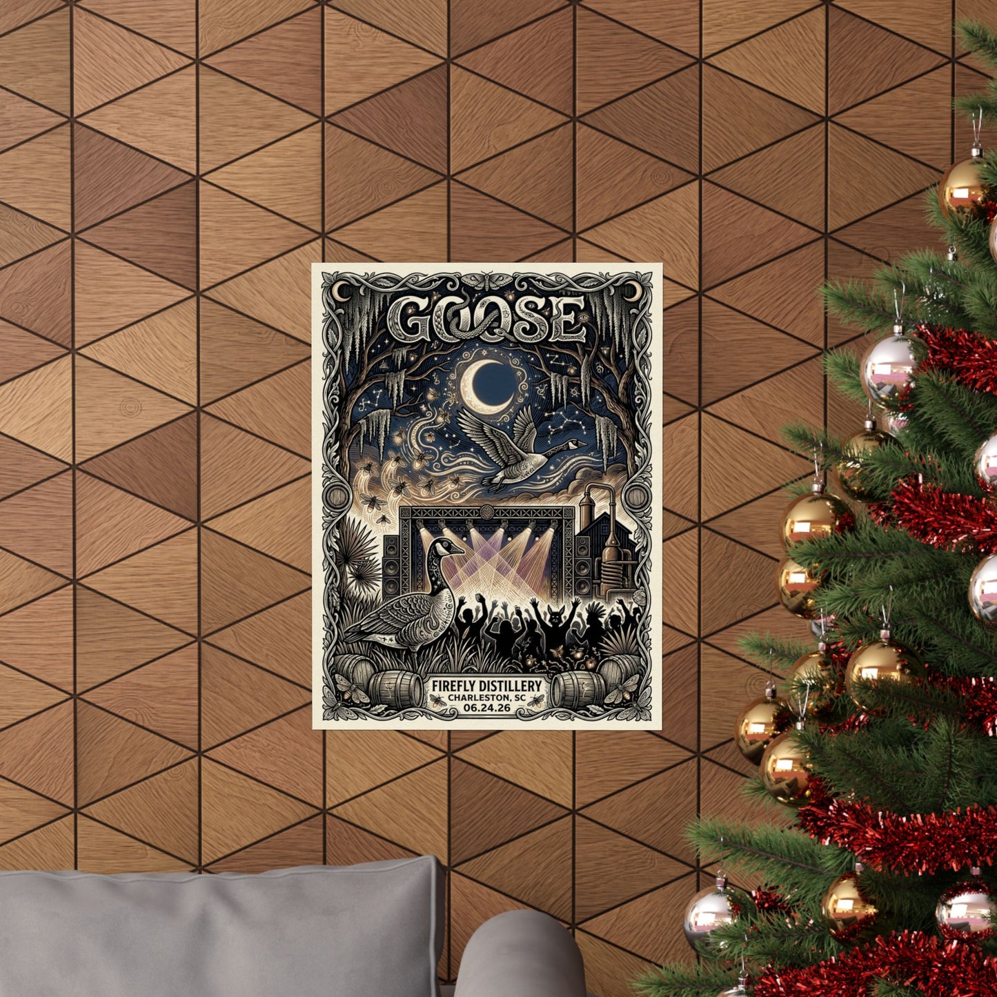 Goose  | 06/24/26 | Charleston, SC | Concert Poster  | N2