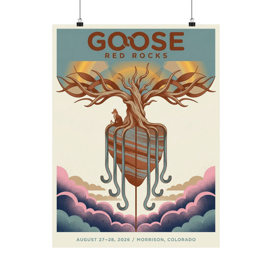 Goose | August 27–28, 2026 | Morrison, CO | Concert Poster V2