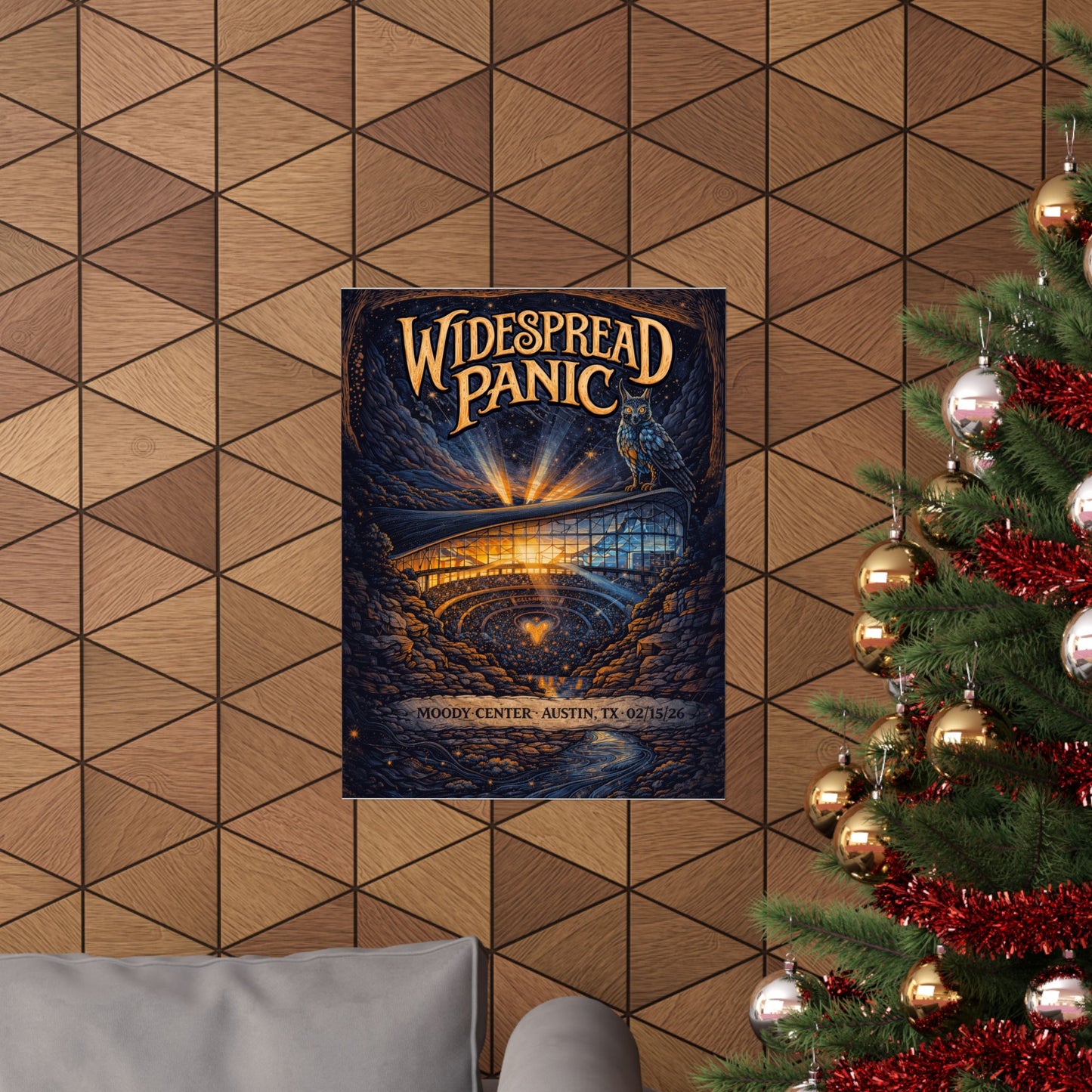 WidespreadPanic | 02/15/26 | Austin, TX | Concert Poster  | N2