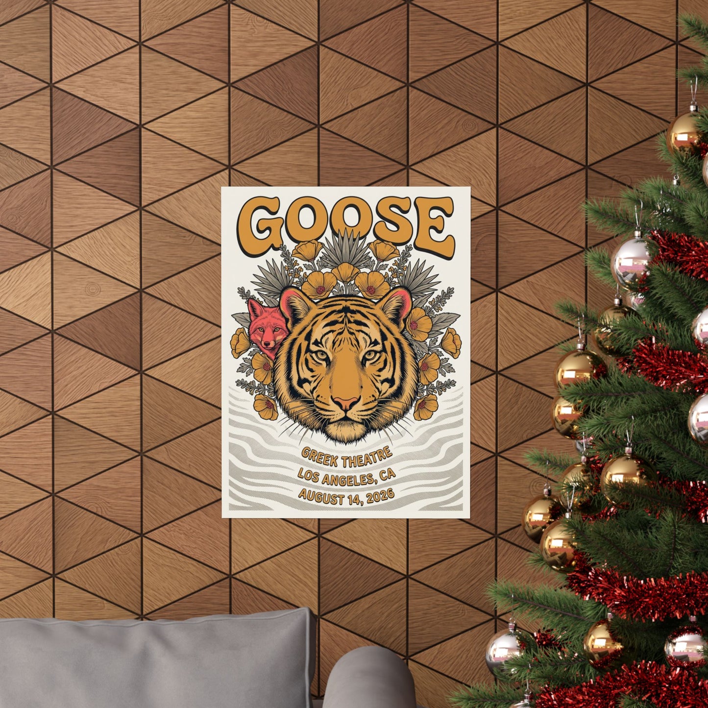 Goose | August 14, 2026 | Los Angeles, CA | Concert Poster