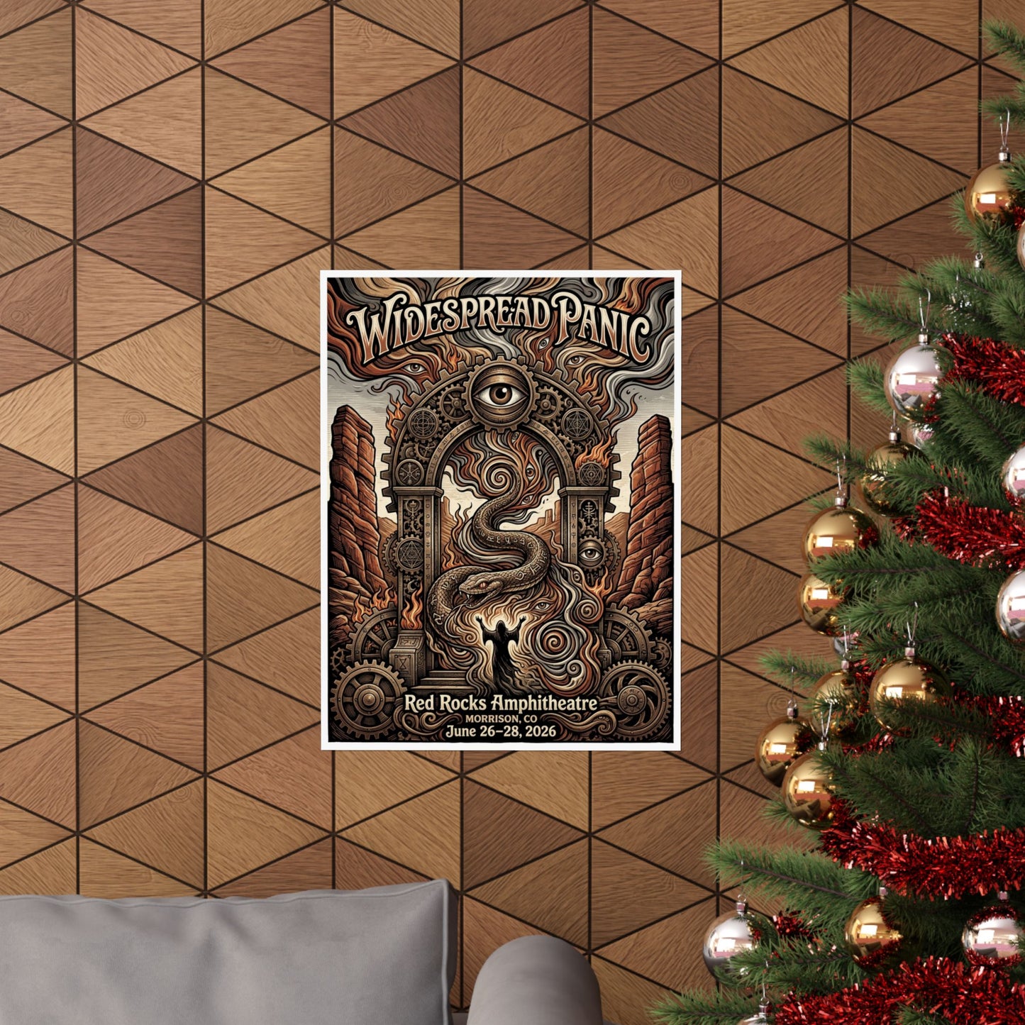 Widespread Panic | 06/26/26–06/28/26 | Morrison, CO | Concert Poster