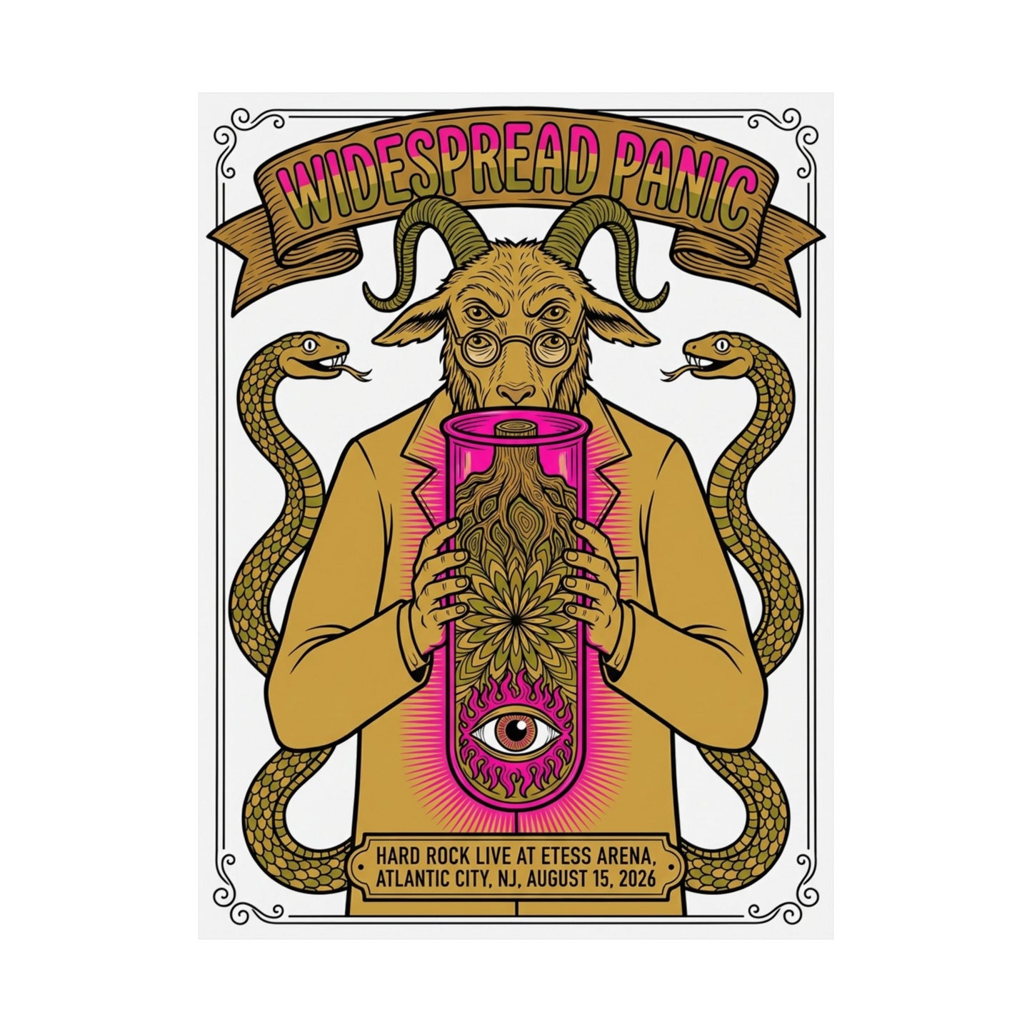 Widespread Panic | August 15, 2026 | Concert Poster