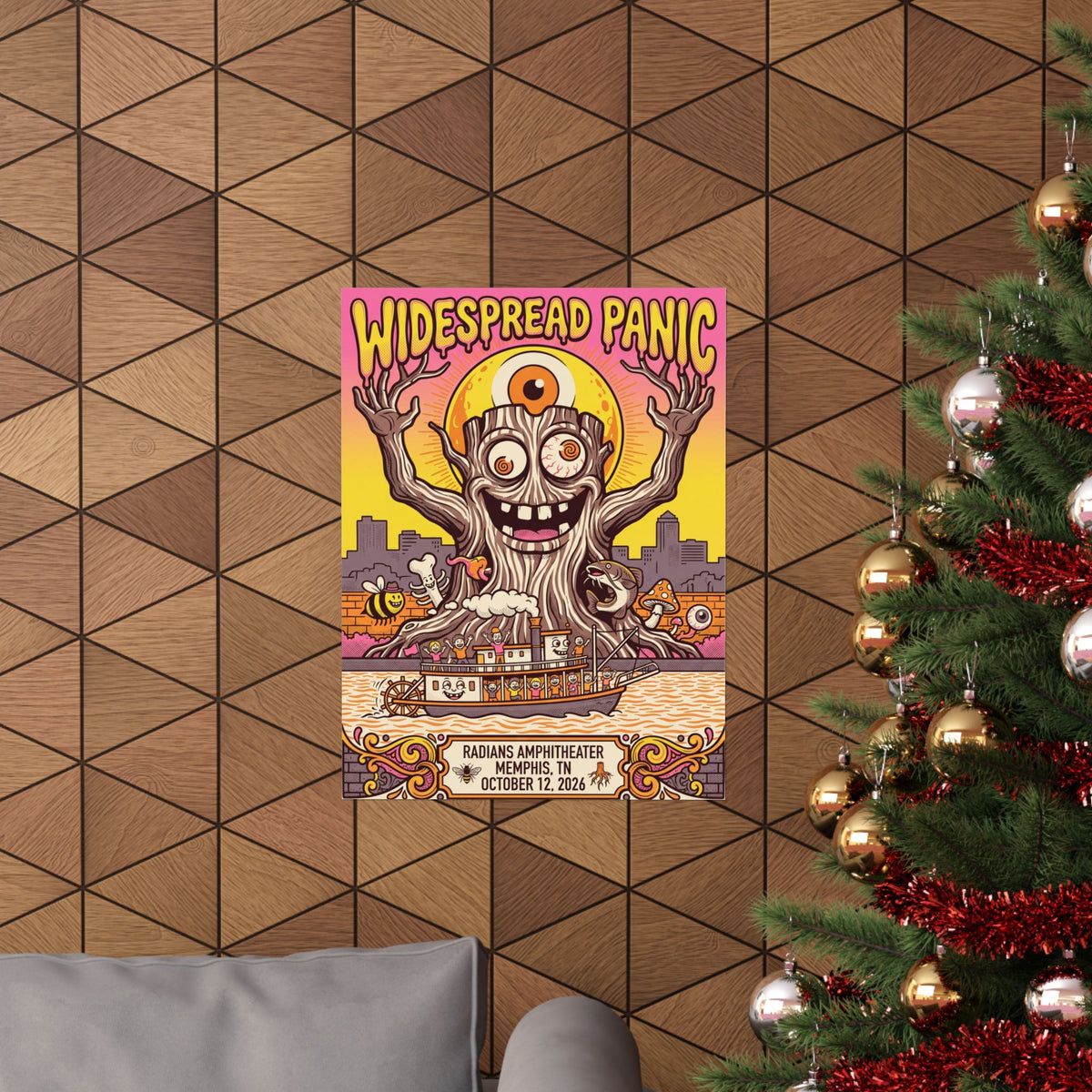 Widespread Panic | October 12, 2026 | Memphis, TN | Concert Poster
