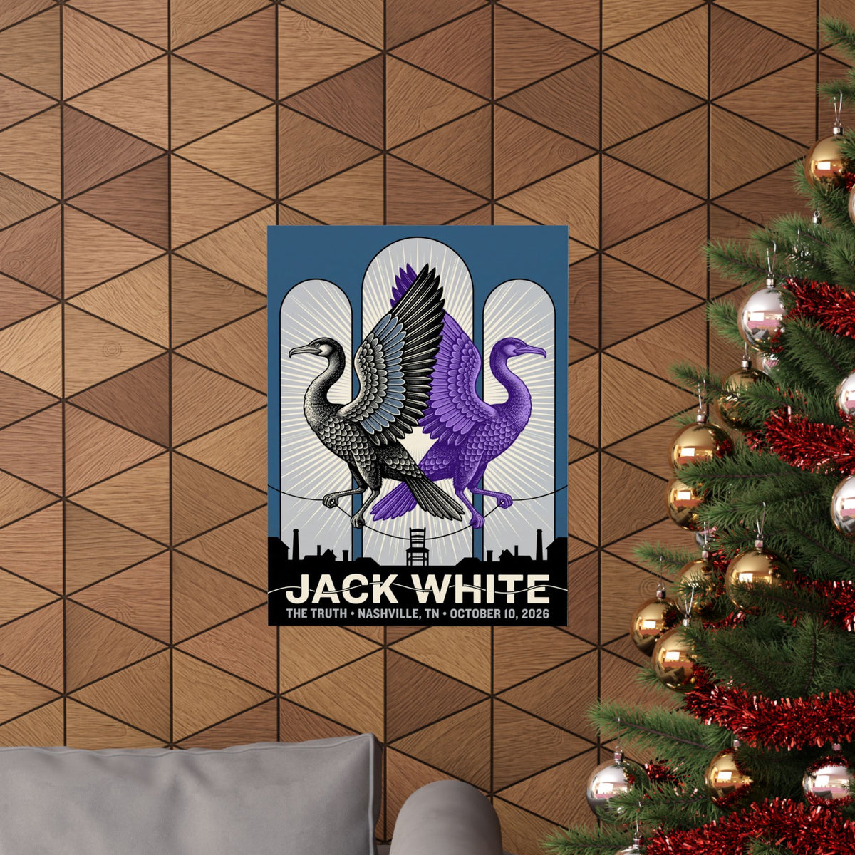 Jack White | October 10, 2026 | Nashville, TN | Concert Poster