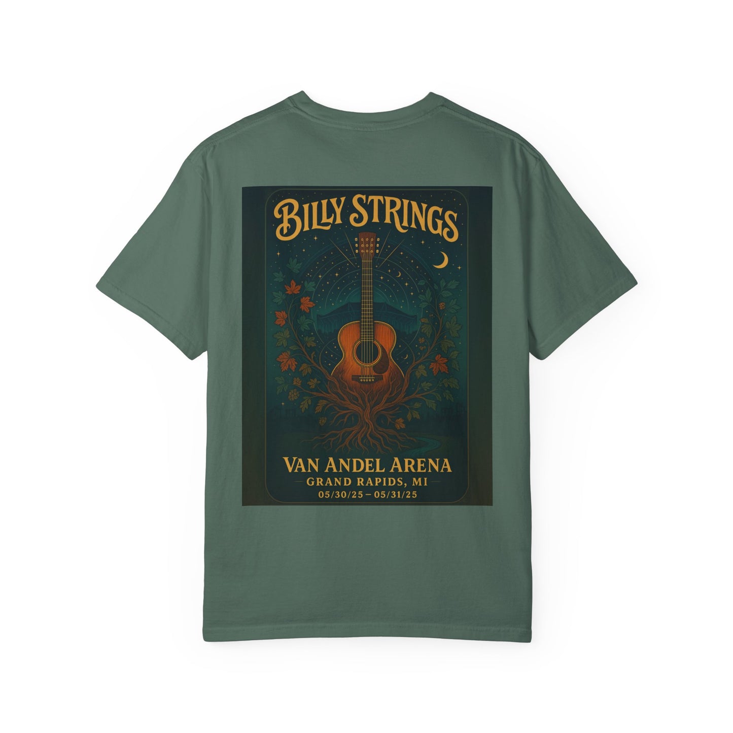 Billy Strings | 05/30 - 05/31/25 | Grand Rapids, MI | Concert T-Shirt