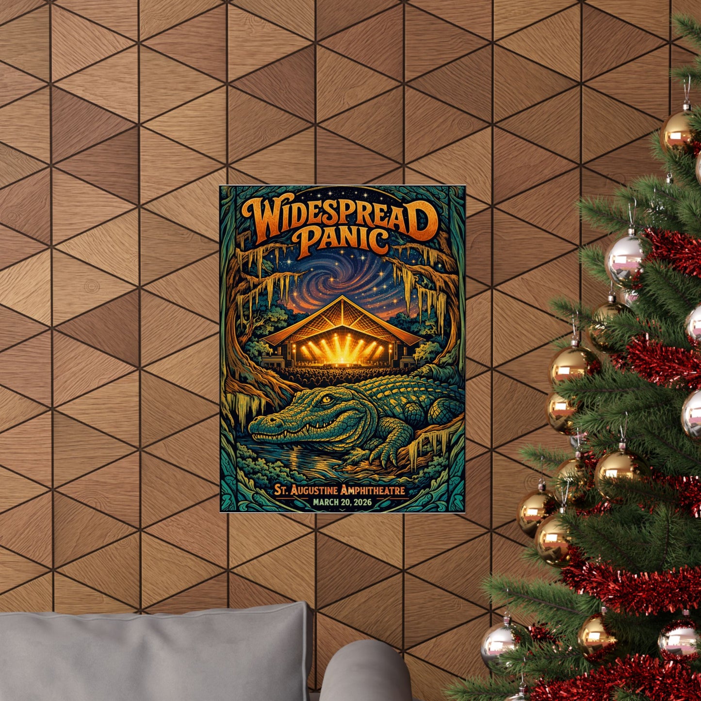 Widespread Panic | 03/20/26 | St. Augustine, FL | Concert Poster  | N1