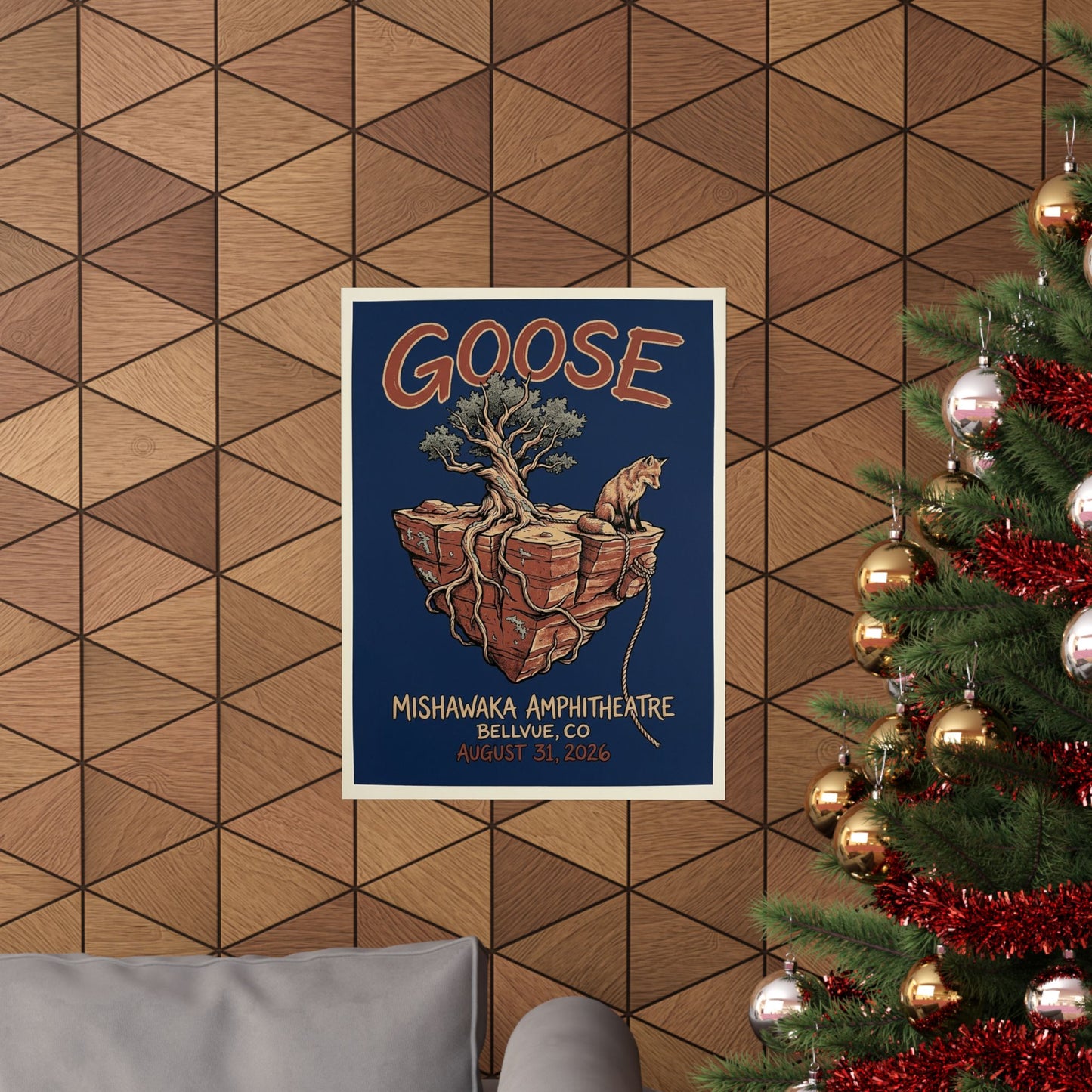 Goose | August 31, 2026 | Bellvue, CO | Concert Poster