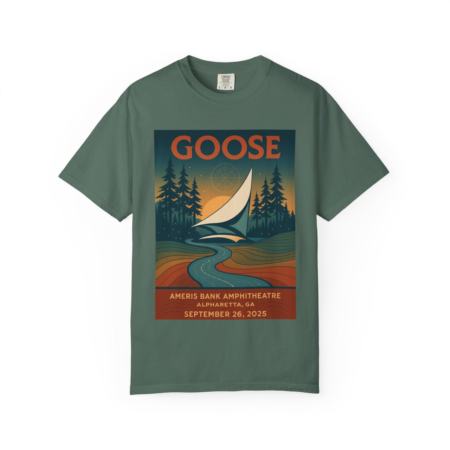 Goose | 9/26/25 | Alpharetta, GA | Concert t-shirt  | V2
