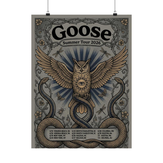 Goose | Summer Tour 2026 | Tour Poster