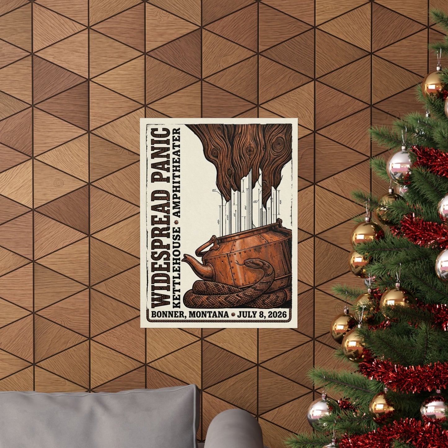 Widespread Panic | 07/08/26 | Bonner, MT | Concert Poster
