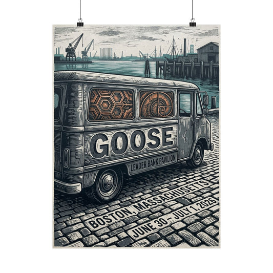 Goose  | 06/30/26–07/01/26 | Boston, MA | Concert Poster  | V1