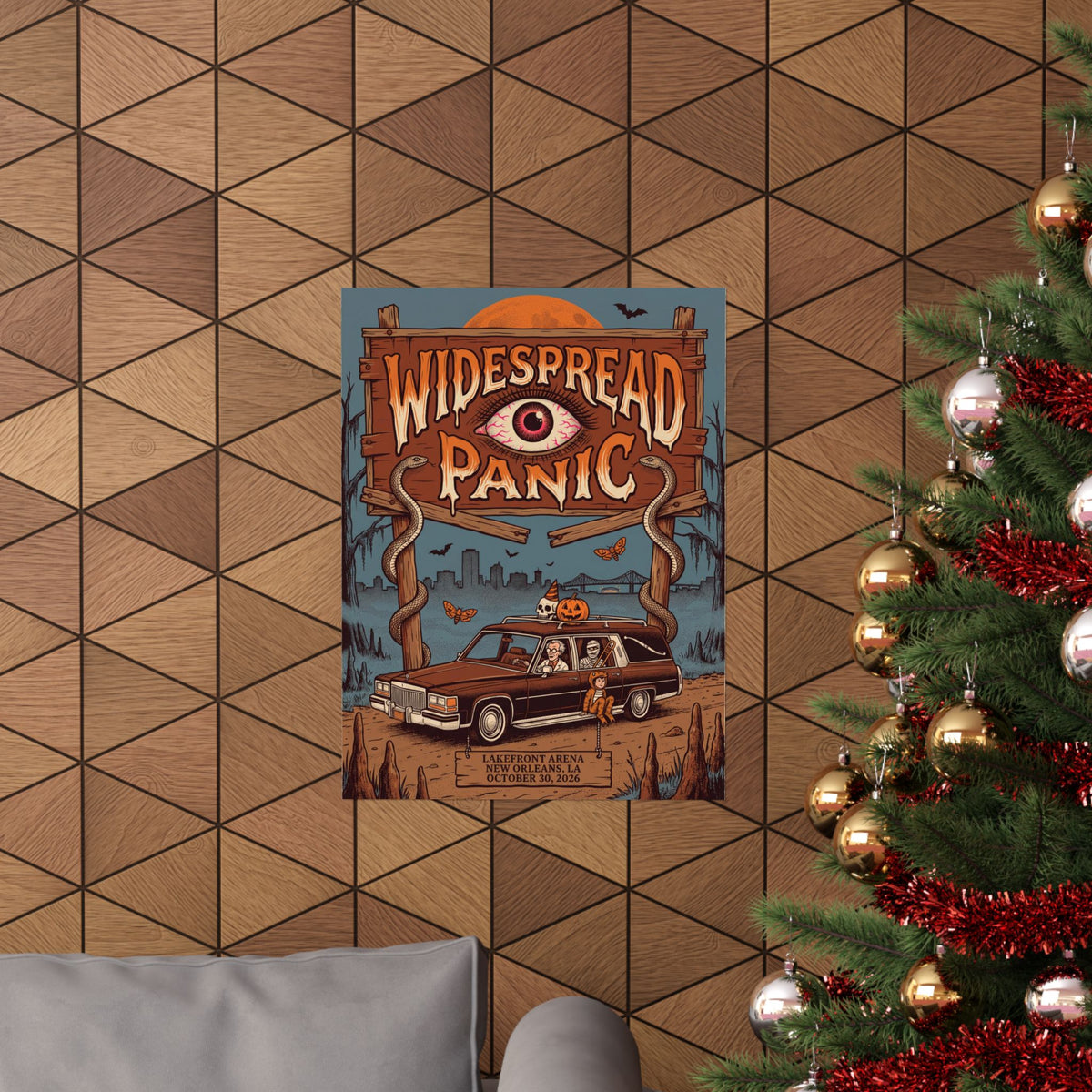 Widespread Panic | October 30, 2026 | New Orleans, LA | Concert Poster