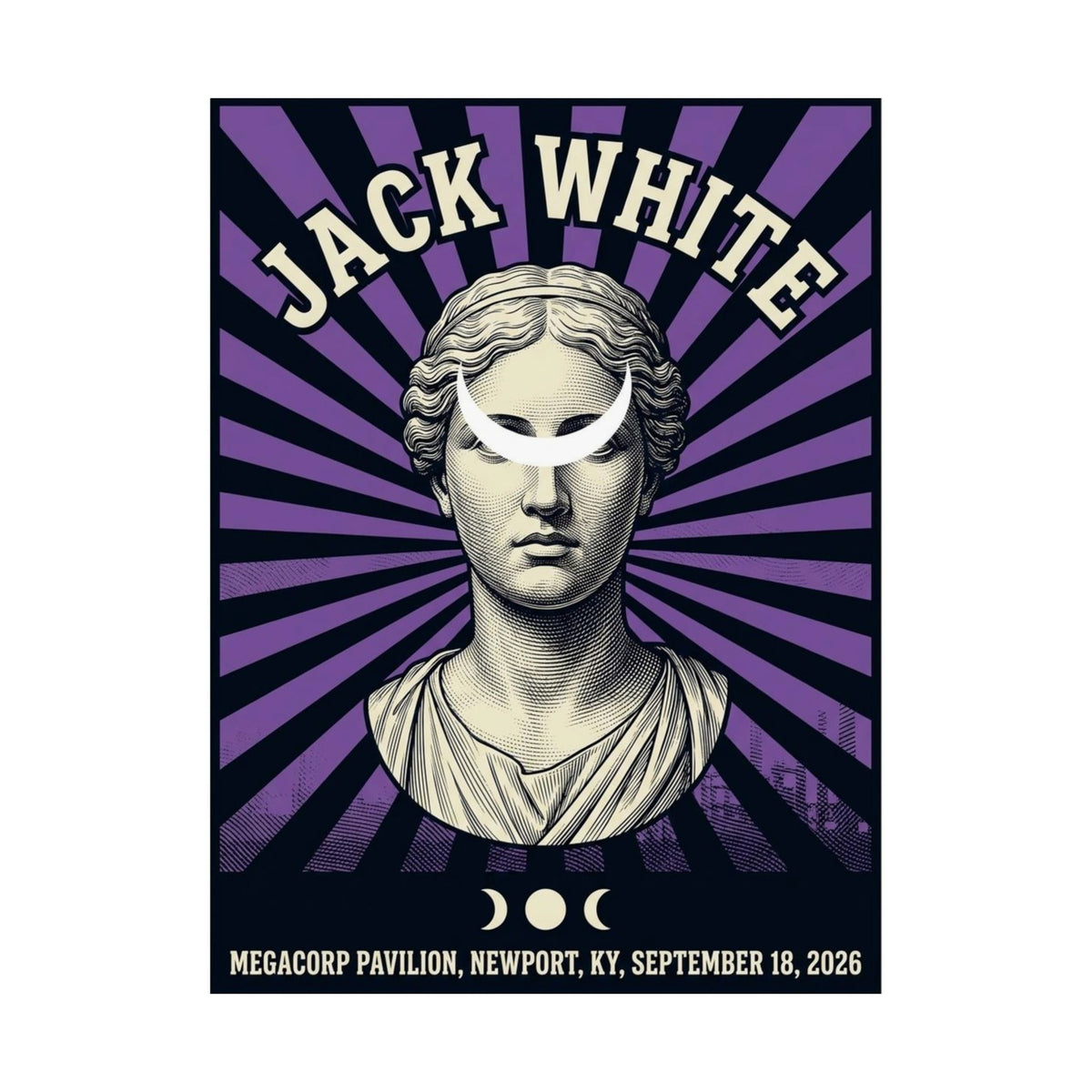 Jack White | September 18, 2026 | Newport, KY | Concert Poster