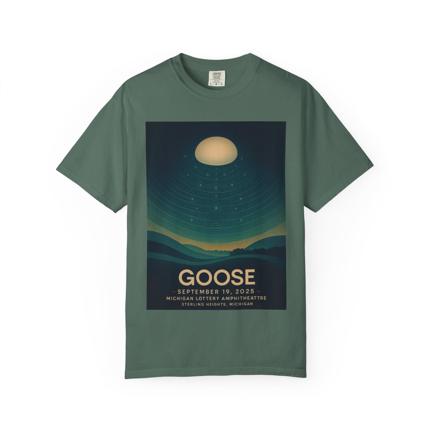 Goose | 9/19/25 | Sterling Heights, MI | Concert t-shirt  | V3