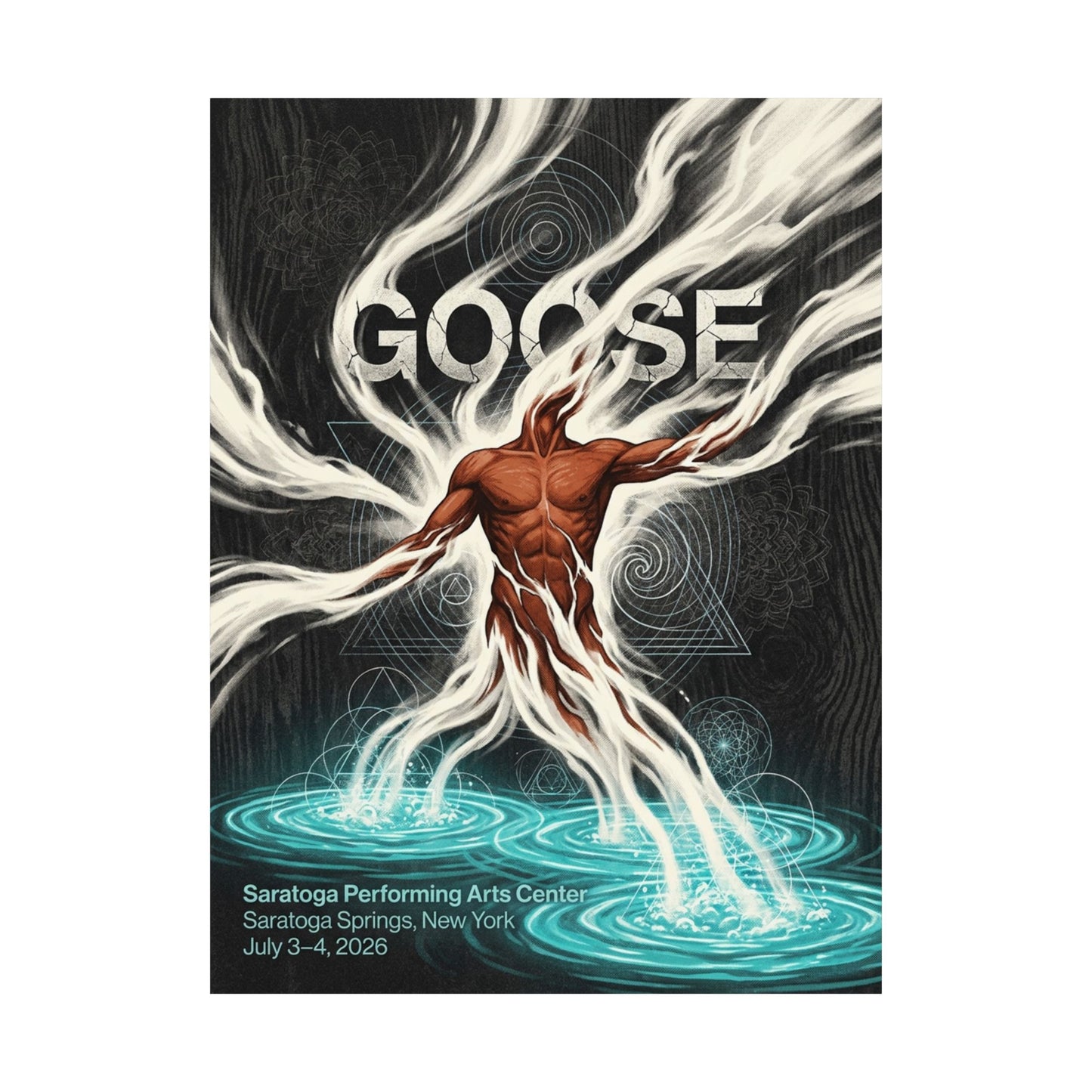 Goose  | 07/03/26–07/04/26 | Saratoga Springs, NY | Concert Poster  | V1