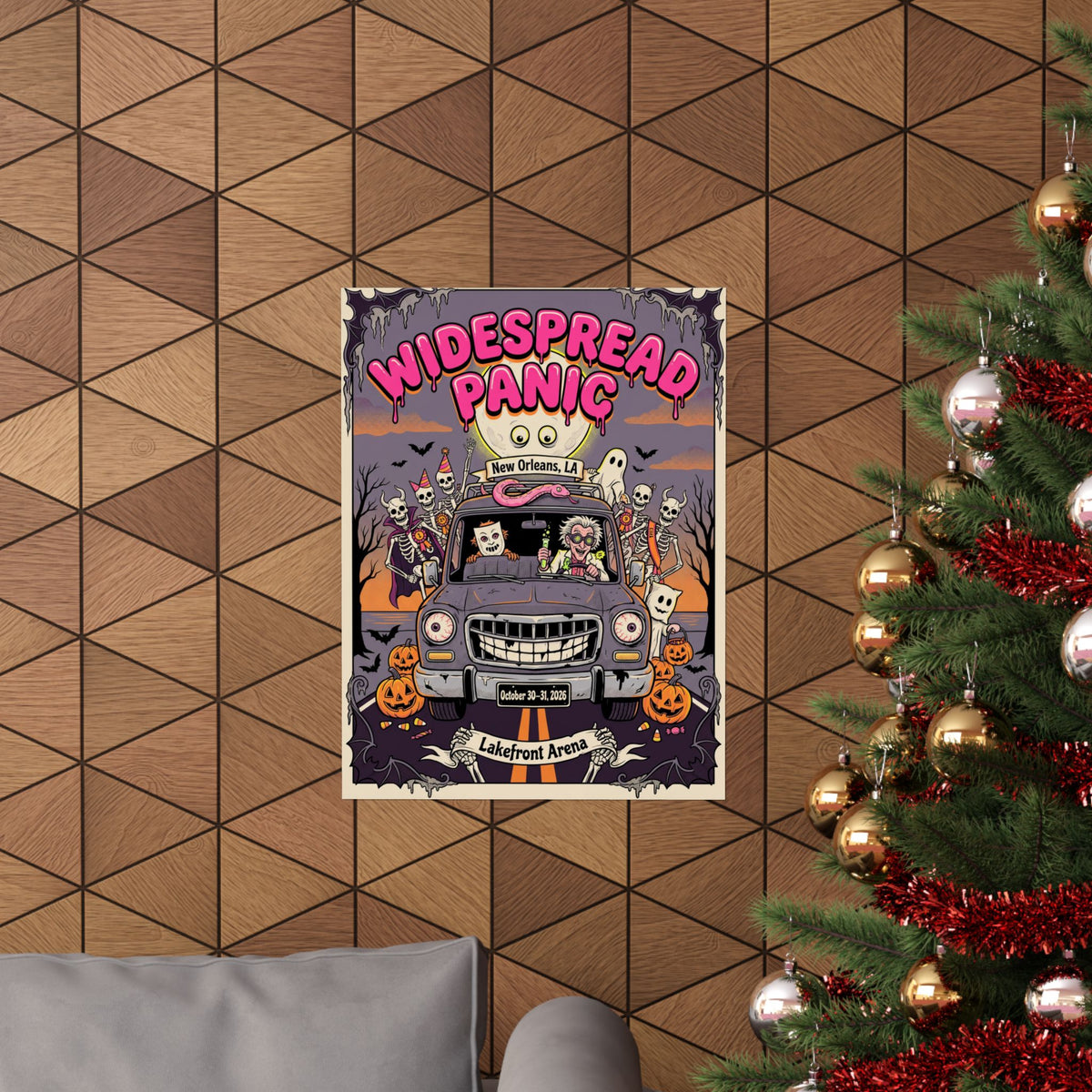 Widespread Panic | October 30–31, 2026 | New Orleans, LA | Concert Poster