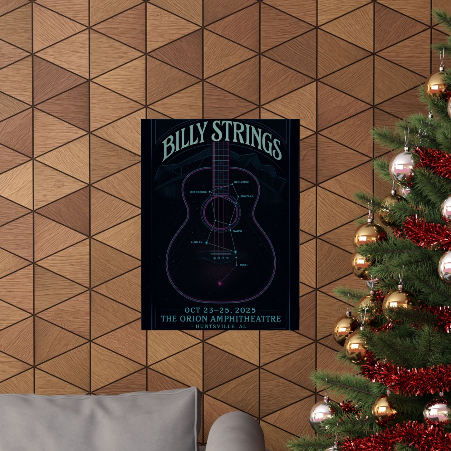 Billy Strings Huntsville | October 23-25, 2025| The Orion Amphitheatre | Variant 1