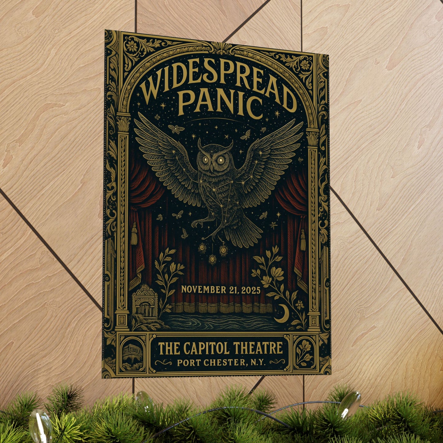 Widespread Panic Capitol Theatre Concert Print | November 21, 2025 | Port Chester