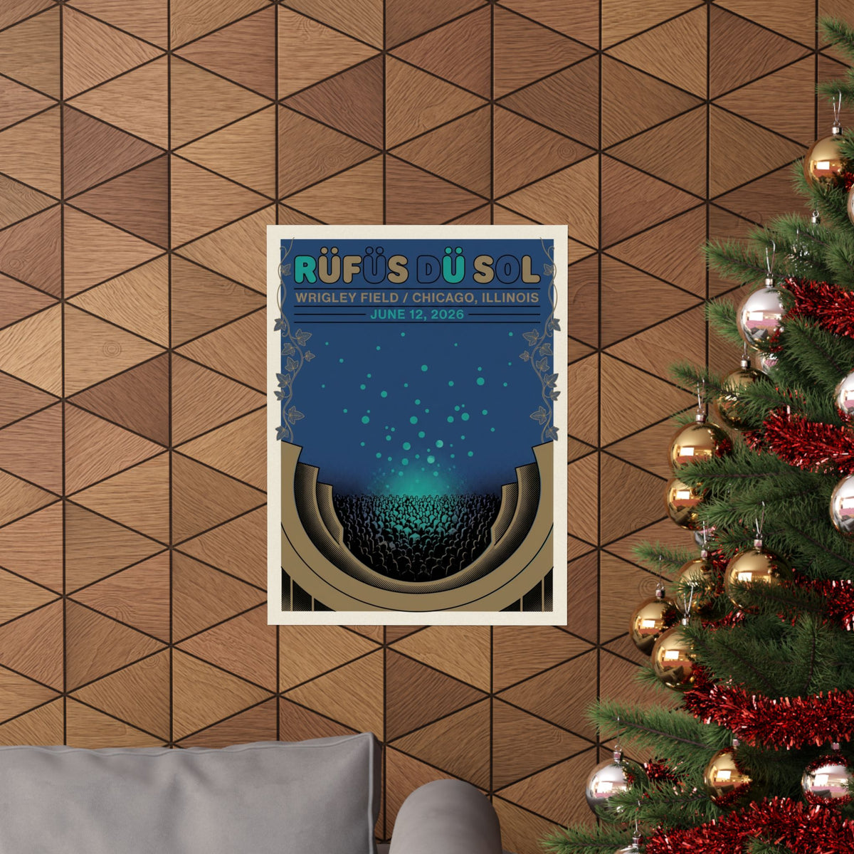 Rüfüs Du Sol | June 12, 2026 | Chicago, IL | Concert Poster