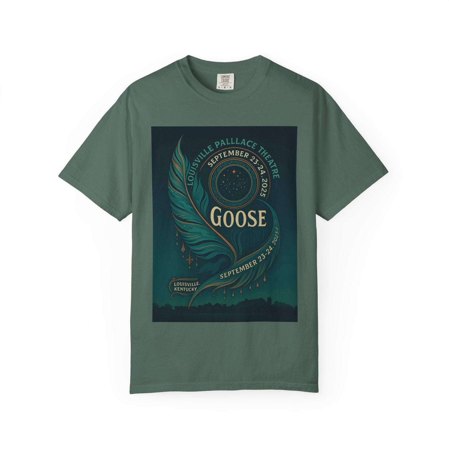 Goose | 9/23/25 - 9/24/25 | Louisville, KY | Concert t-shirt  | V3