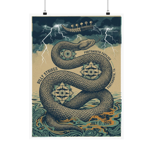 Billy Strings | July 17, 2026 | Concert Poster