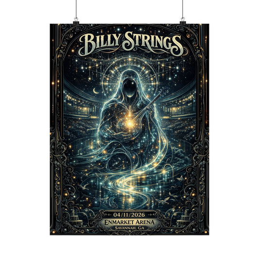 Billy Strings | 04/11/2026 | Savannah, GA | Concert Poster  | N2