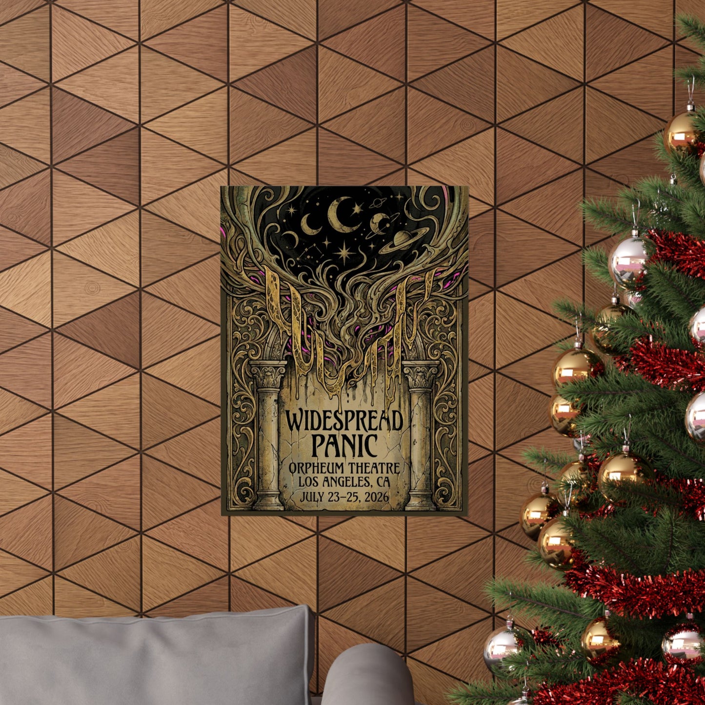 Widespread Panic | July 23–25, 2026 | Boston, MA | Concert Poster