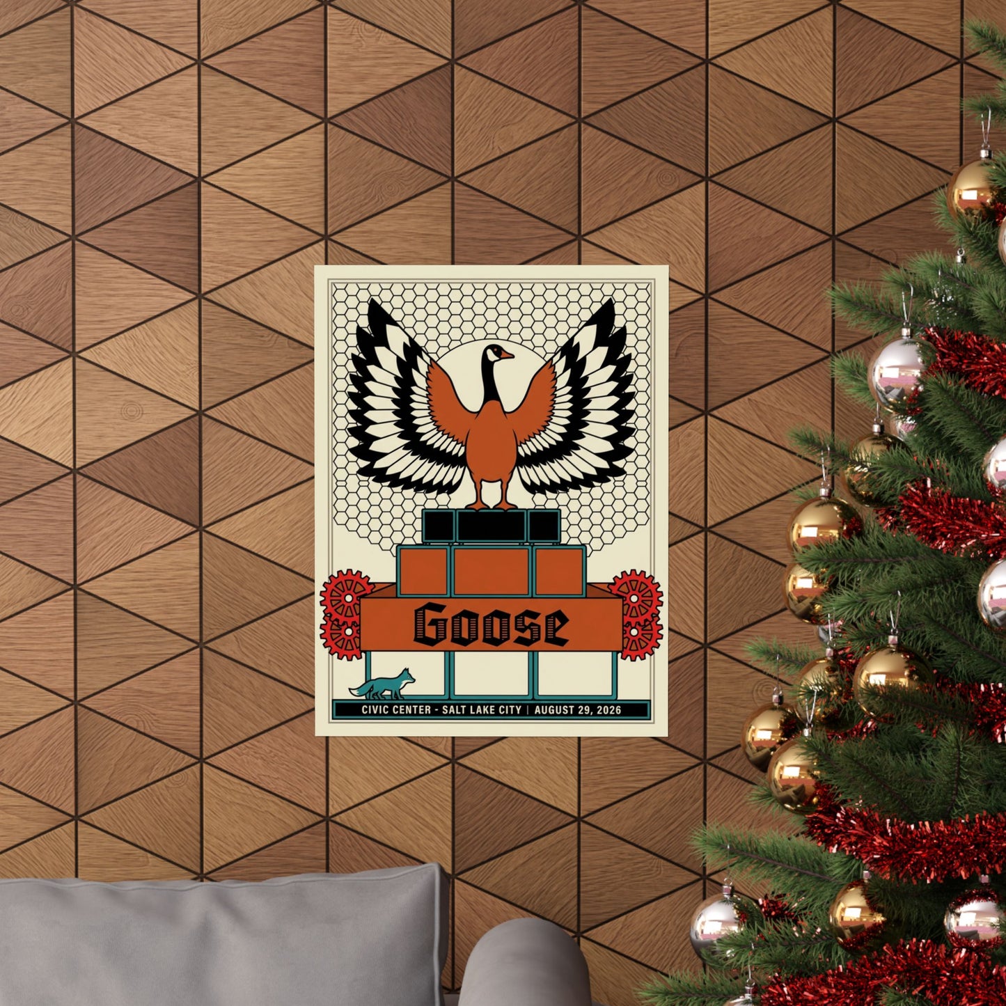 Goose | August 29, 2026 | Salt Lake City, UT | Concert Poster