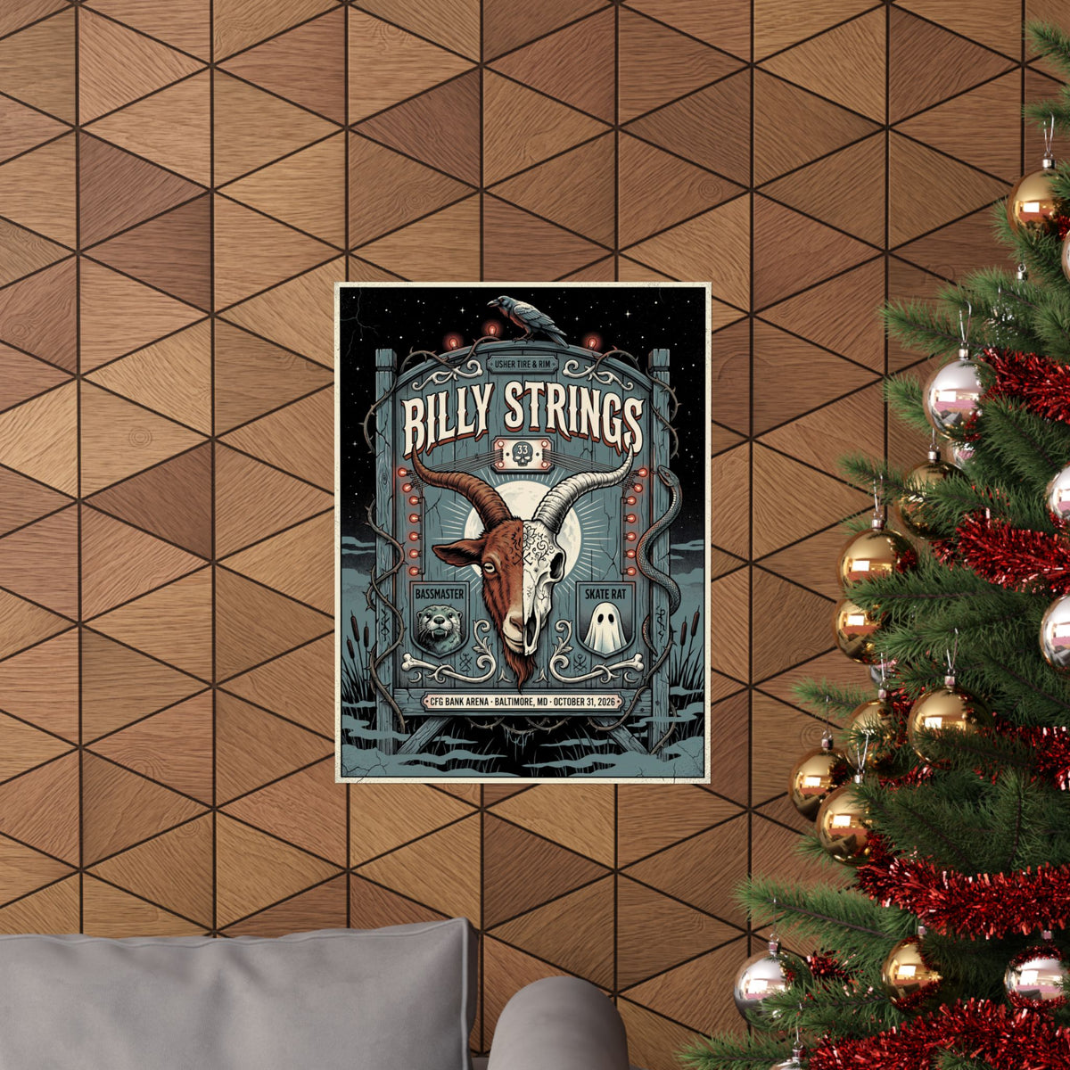 Billy Strings | October 31, 2026 | Baltimore, MD | Concert Poster