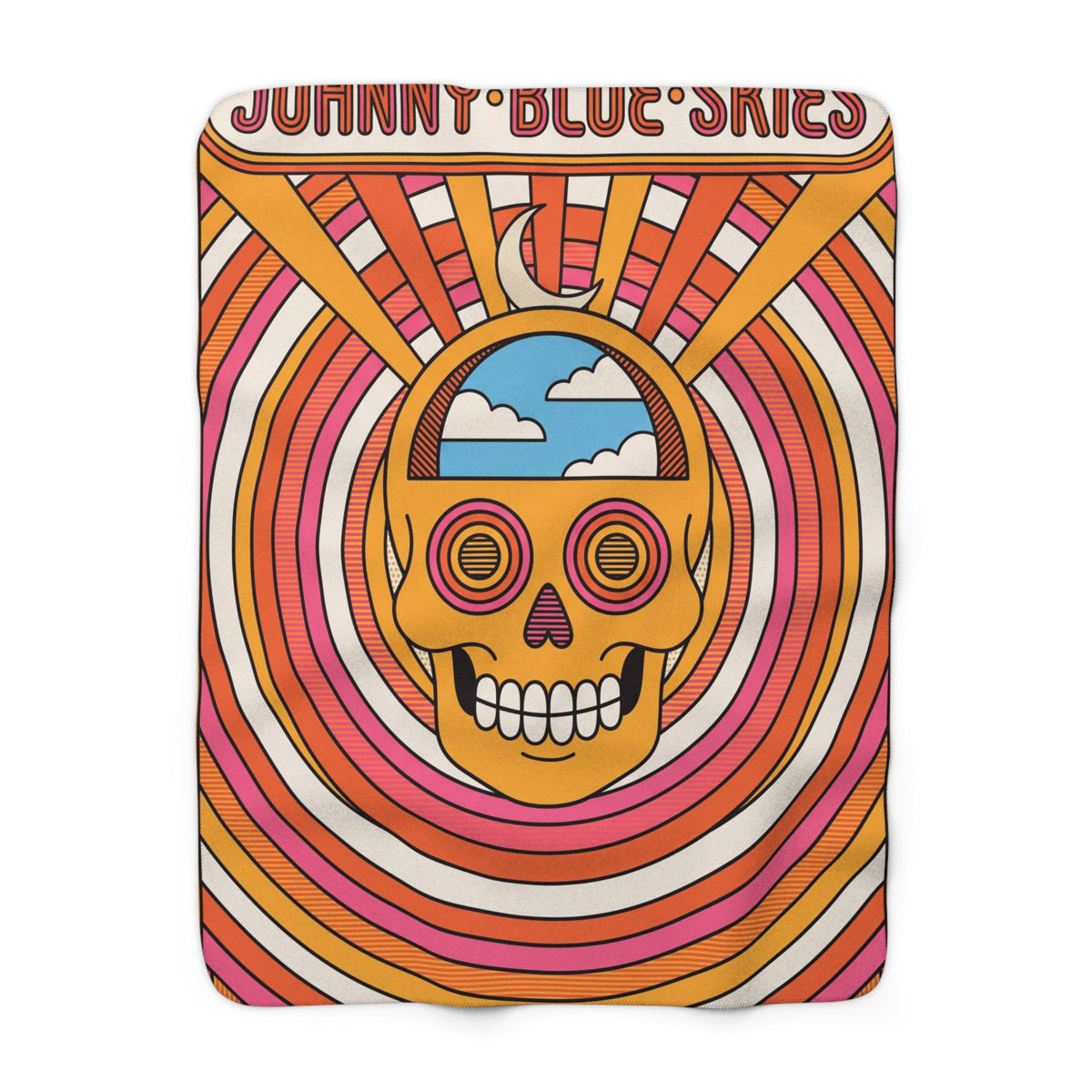 Johnny Blue Skies | The Weather Inside | Sherpa Blanket