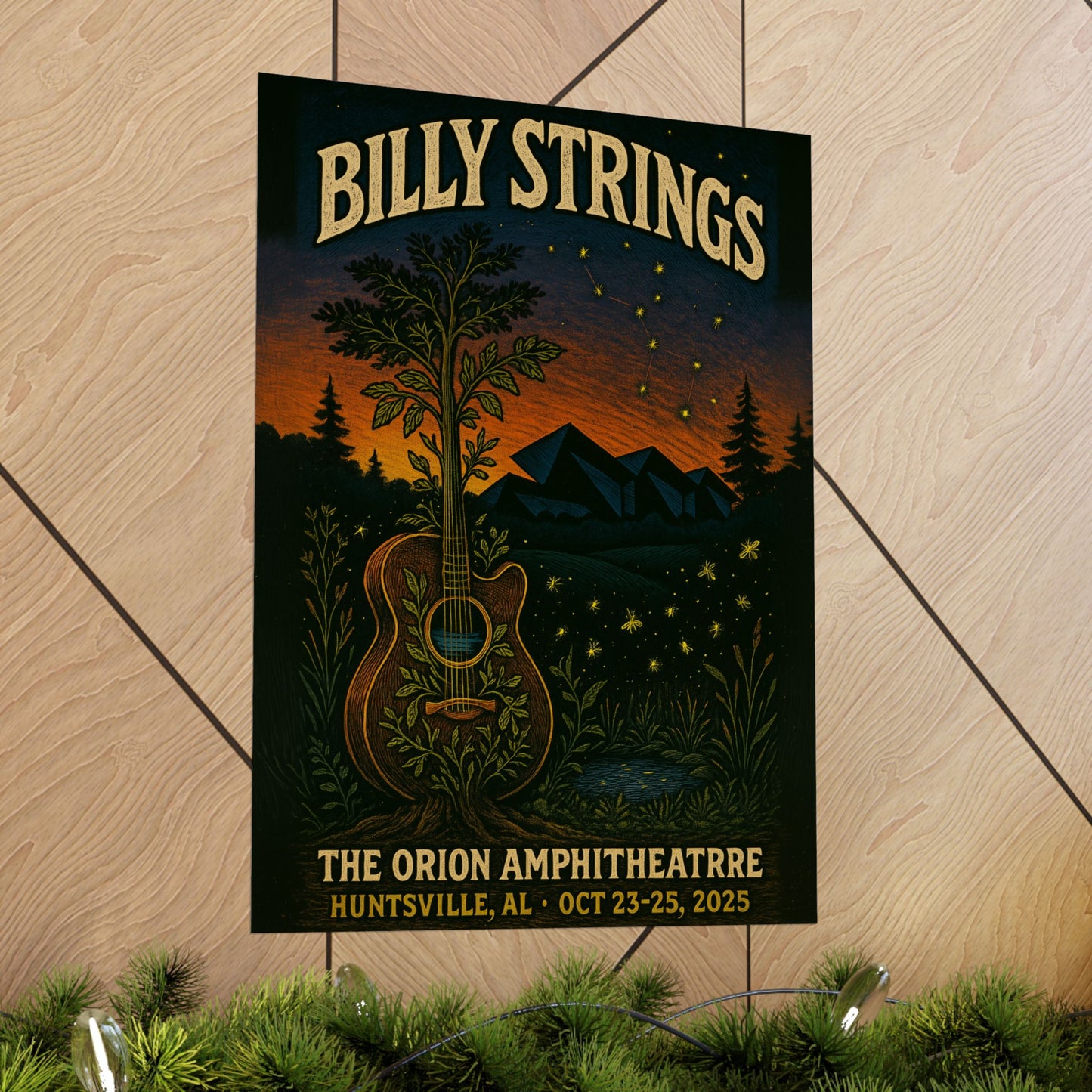 Billy Strings Huntsville | October 23-25, 2025| The Orion Amphitheatre | Variant 2