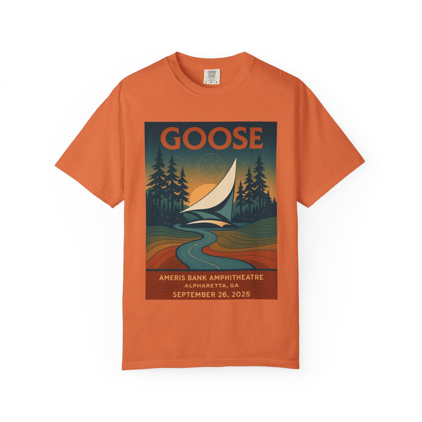 Goose | 9/26/25 | Alpharetta, GA | Concert t-shirt  | V2