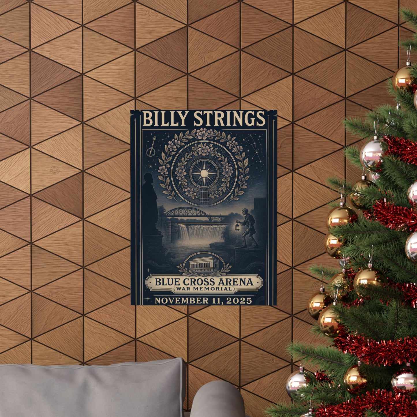 Billy Strings Rochester NY November 11, 2025 | Blue Cross Arena | Concert Print | V2