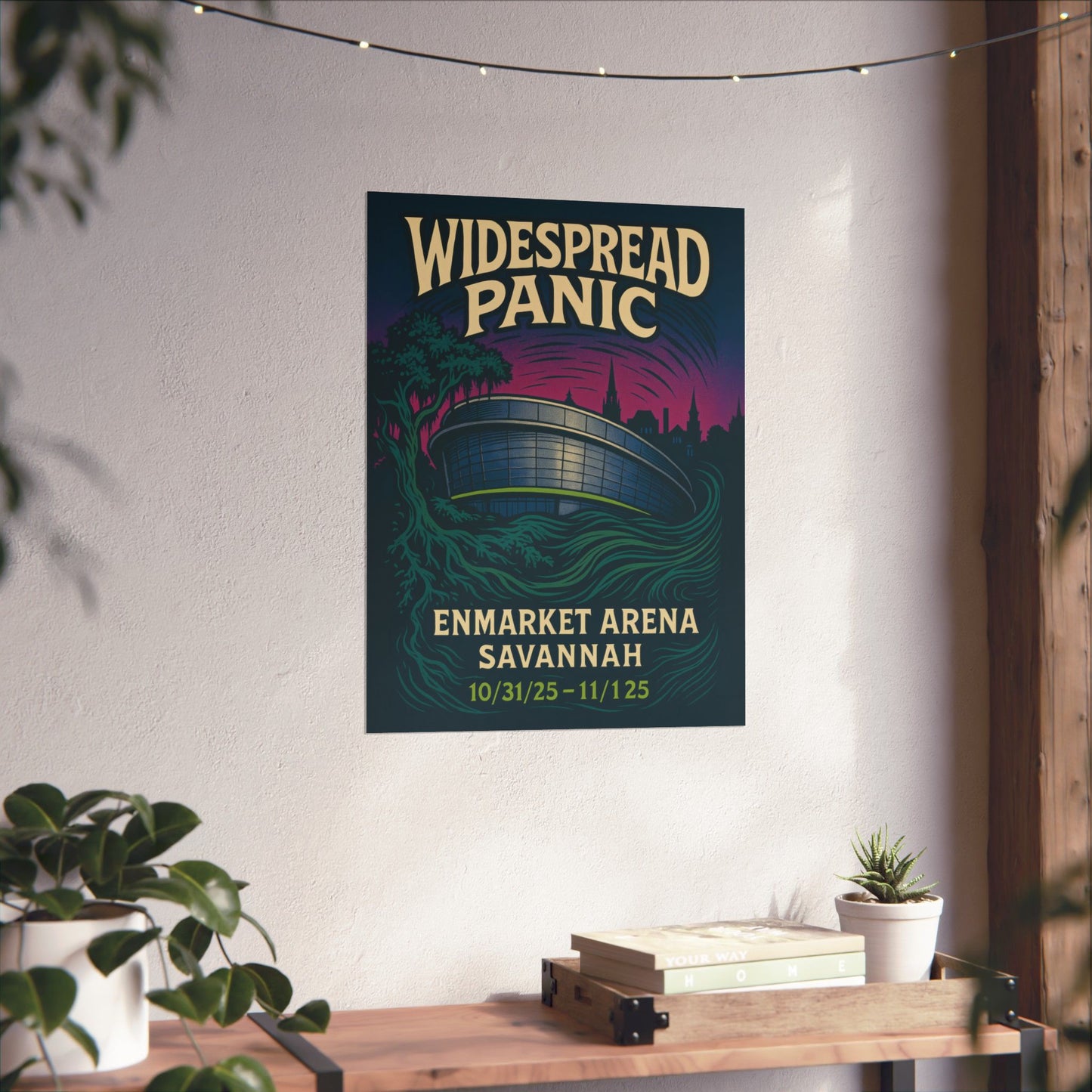 Widespread Panic Savannah Enmarket Arena Halloween 2025 | Variant 3