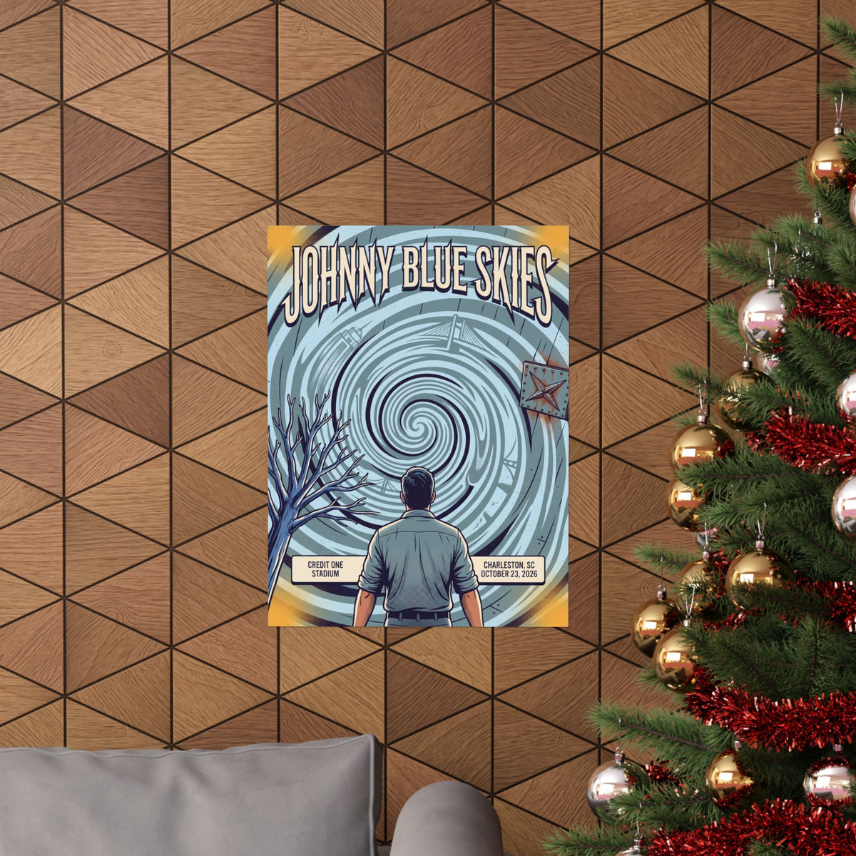 Johnny Blue Skies | October 23, 2026 | Charleston, SC | Concert Poster