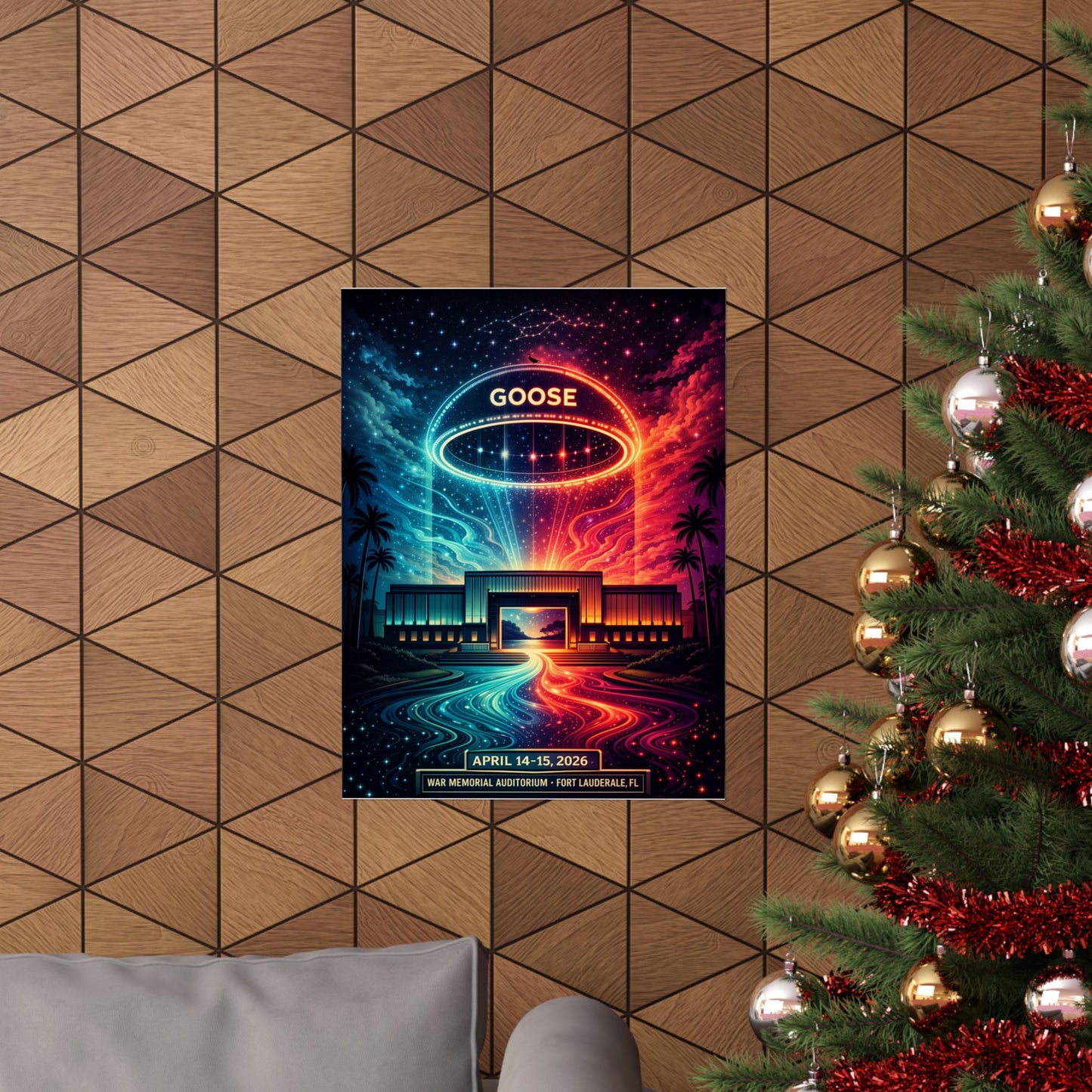 Goose  | 4/14/26- 4/15/26 | Fort Lauderdale, FL | Concert Poster  | V1
