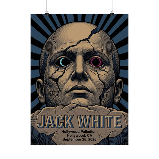 Jack White | September 28, 2026 | Hollywood, CA | Concert Poster
